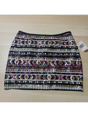 Colorful Patterned Skirt